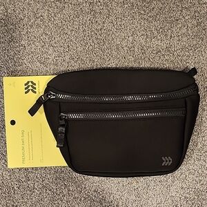 All in Motion Black Belt Bag